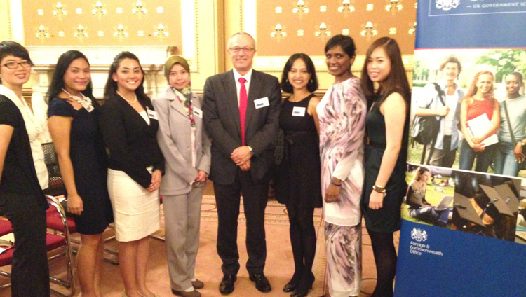 This year’s Malaysia Chevening scholars attend Foreign and Commonwealth Office reception