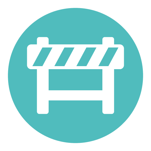 Overcoming cloud migrations icon road block