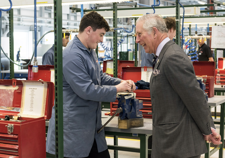 Visit to ASK at Samlesbury, Lancashire. 21 March 2017. 