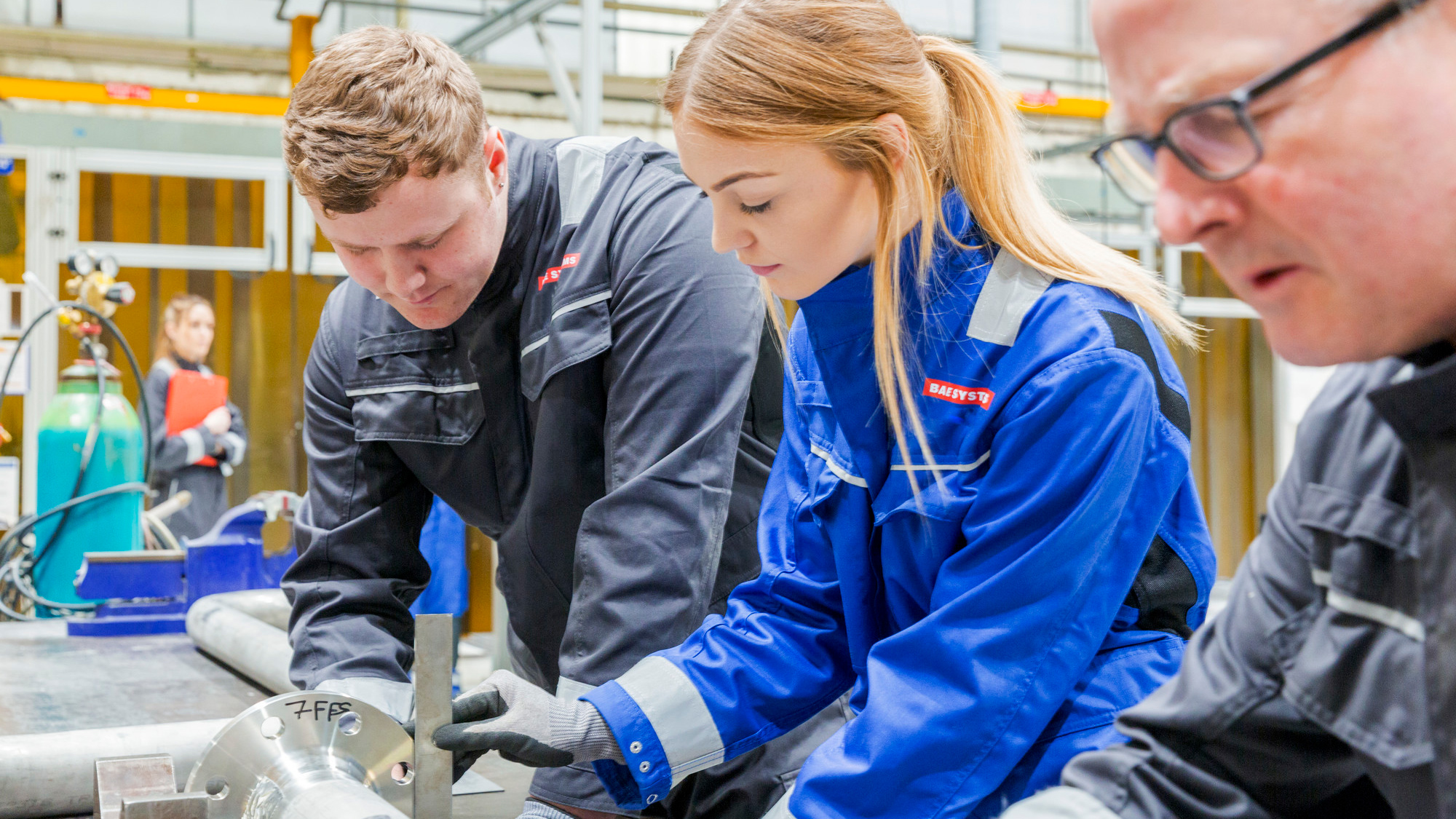 Image showing BAE Systems apprentices 2019