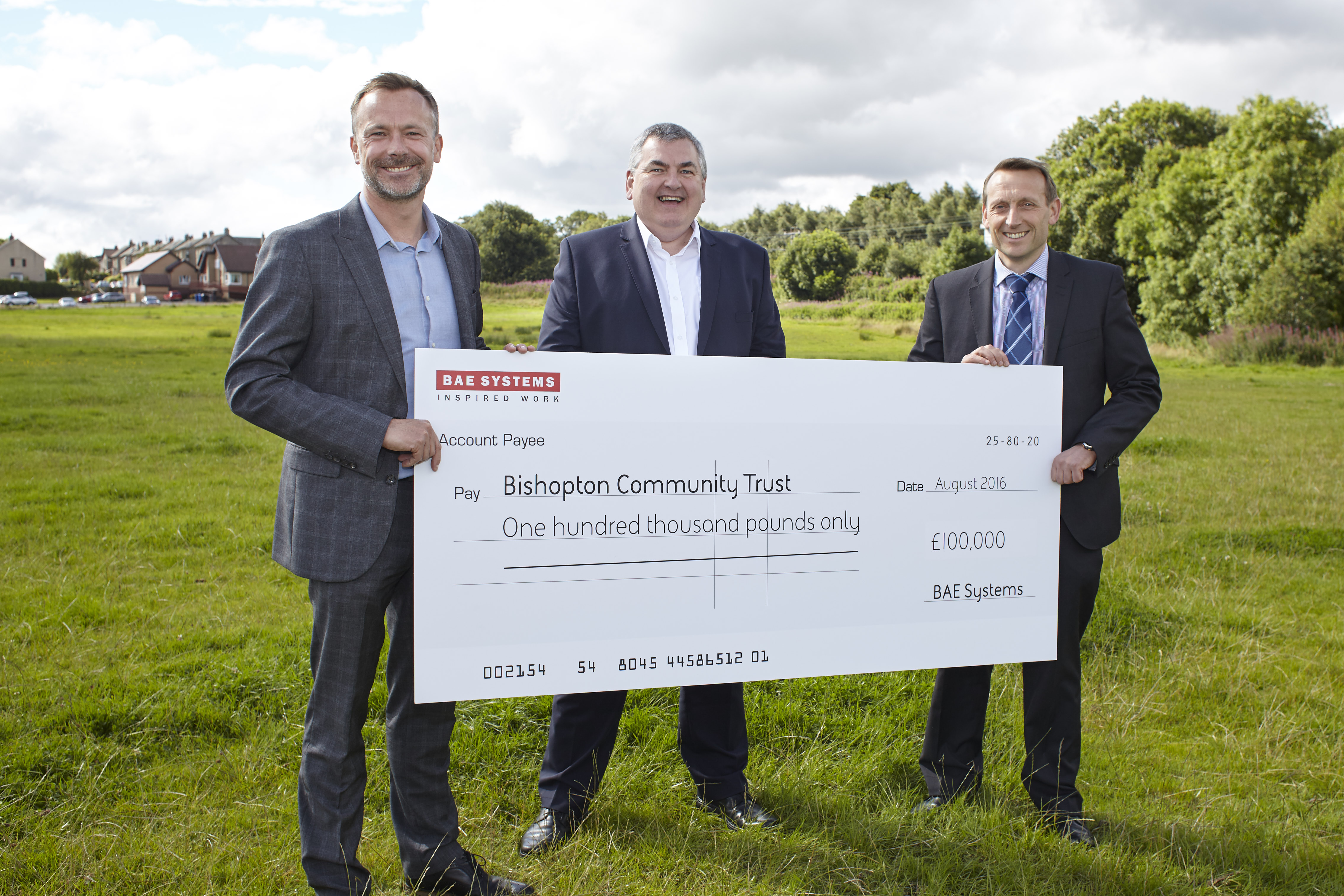 BAE Systems supports development of local community sports facilities