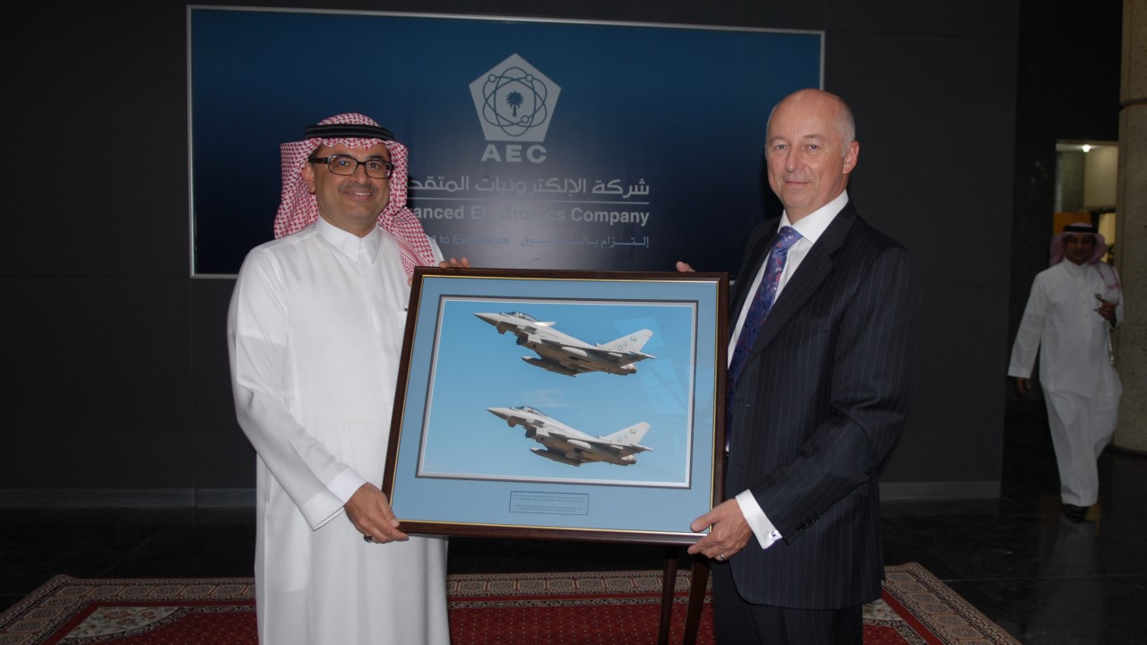 Dr Ghassan and Andy Carr