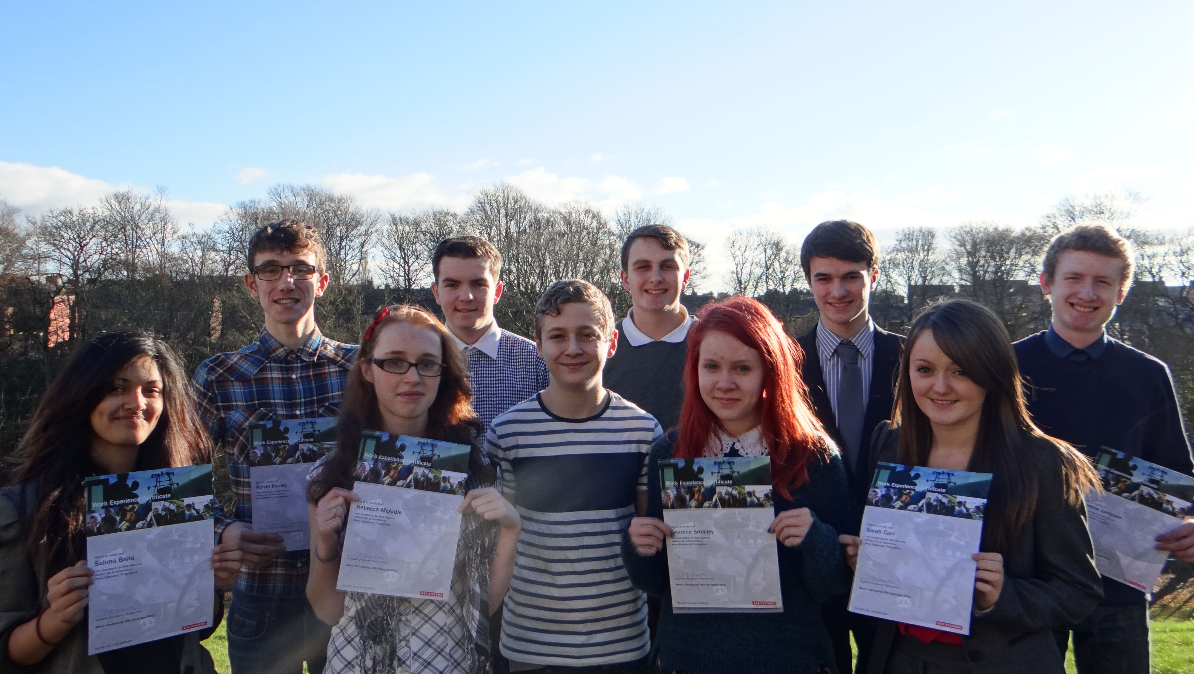 Students from Cardinal Newman College gain experience and knowledge of the world of work