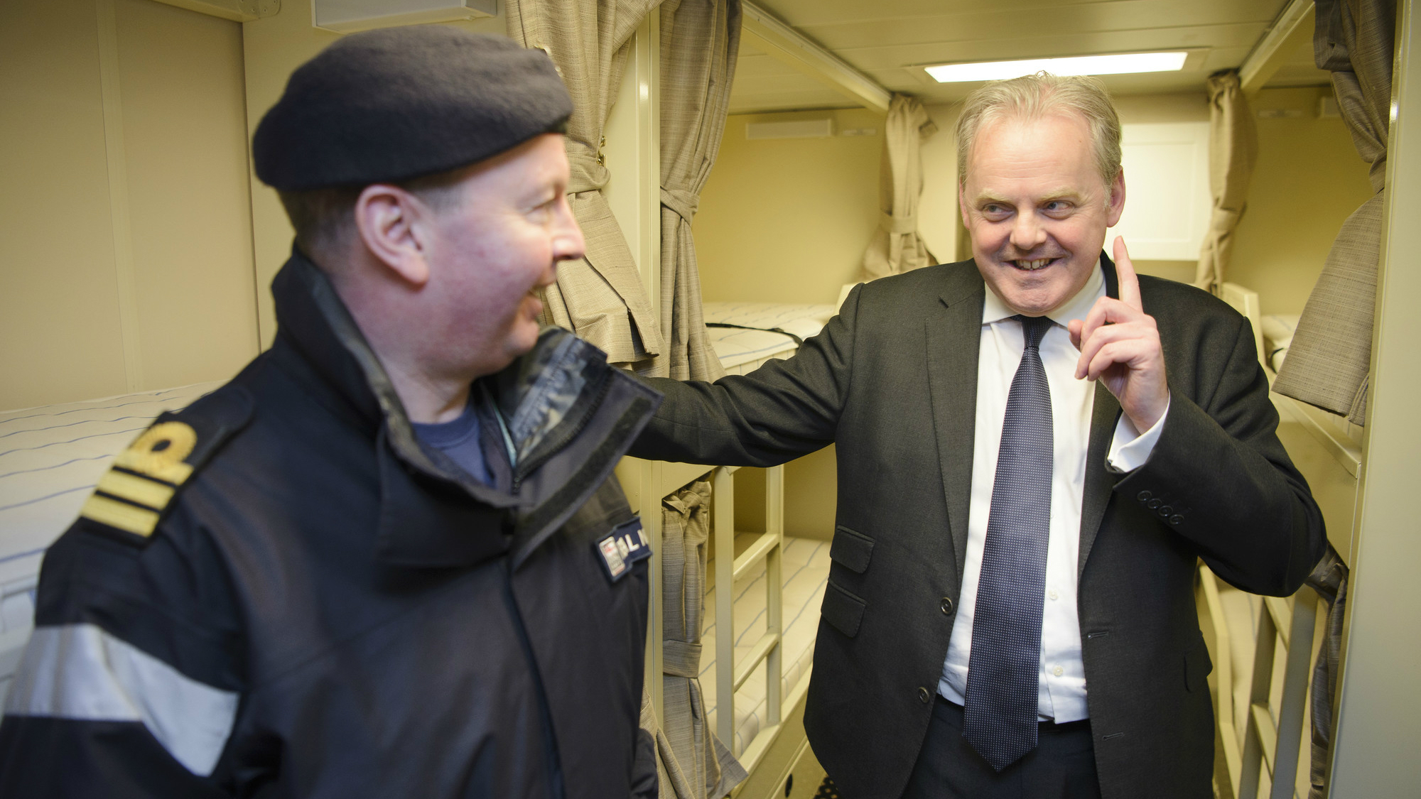 Image of Defence Minister taken on 25th January 2018