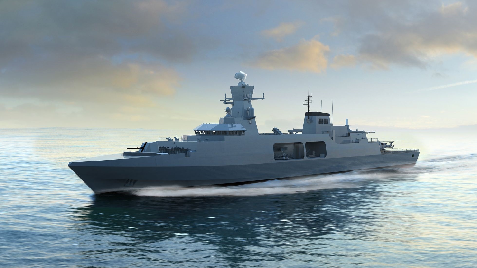 Image of Type 31e frigate design