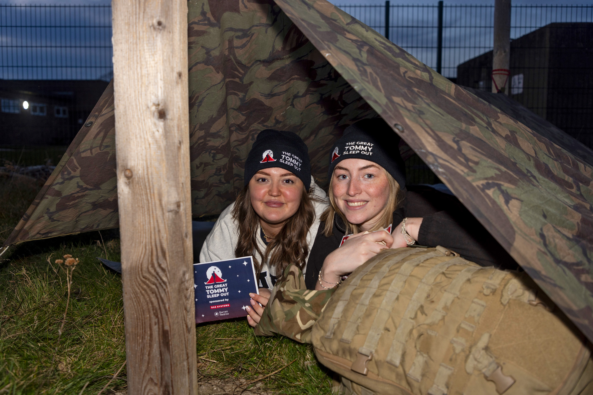 RAF Coningsby Great Tommy Sleep Out 2025