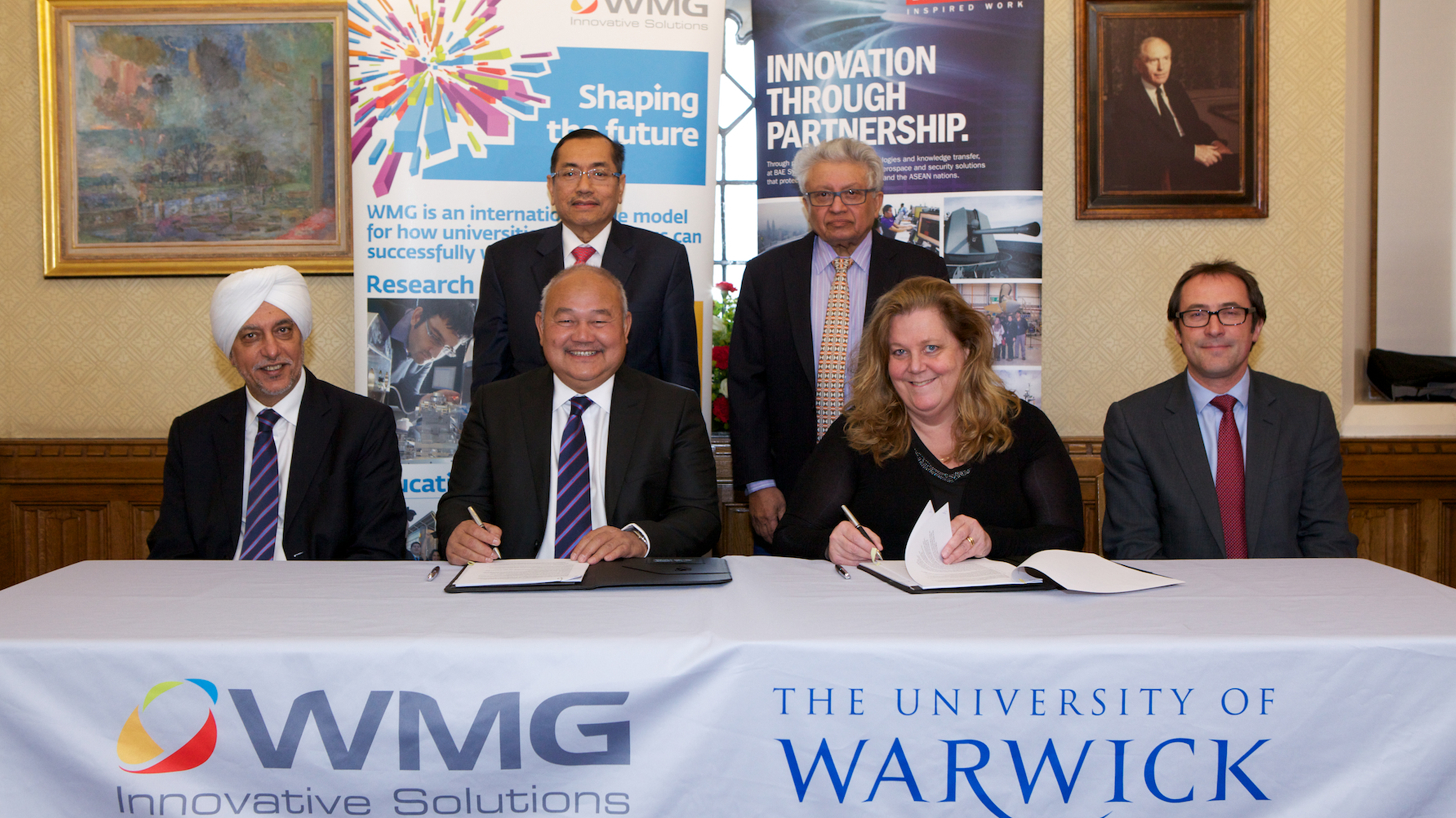 HoL signing ceremony BAE Systems-Defence University