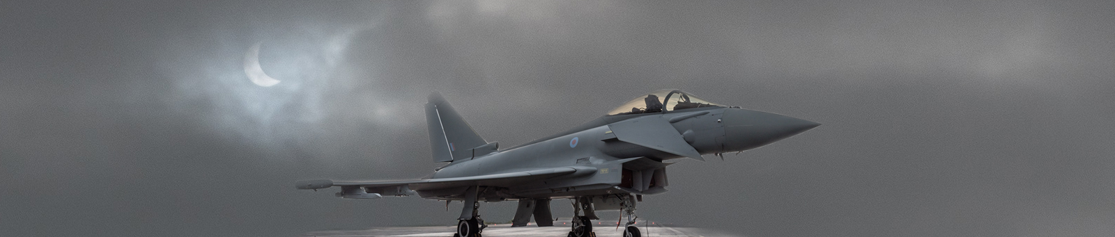 Eclipse over Typhoon