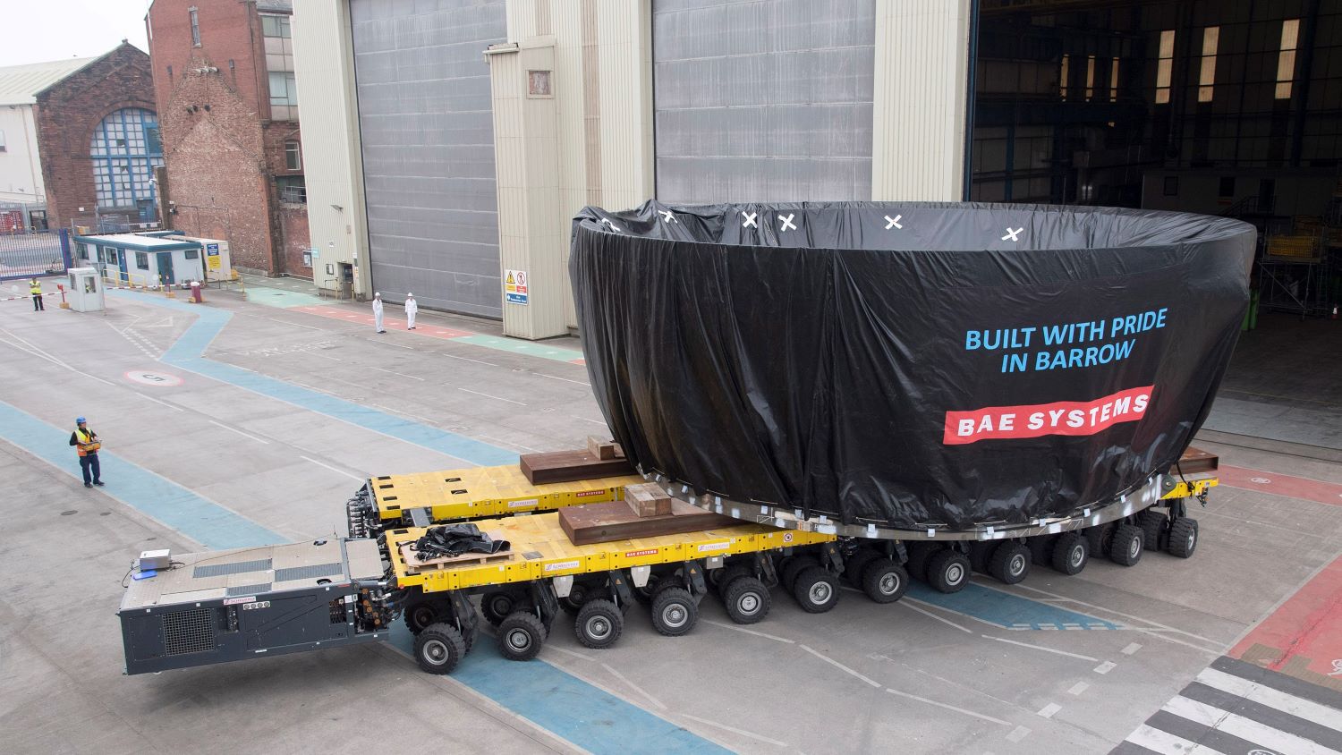 Image of Dreadnought unit being moved.