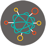 Connected vehicles ecosystems icon