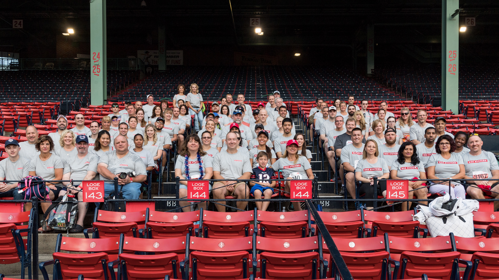 Nearly 200 of our employees participated in the 9th Annual Run to Home Base at Fenway Park by running, walking, or making care packages for military members serving overseas at the BAE Systems’ Military Appreciation Booth.