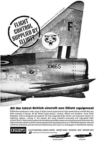 English Electric advertisement for Elliott equipment.