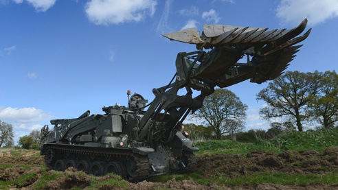 Terrier® combat engineer vehicle 