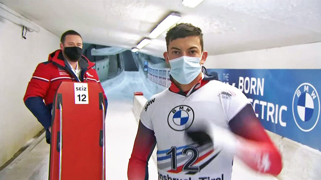 Image showing John Kerr with Matt Weston