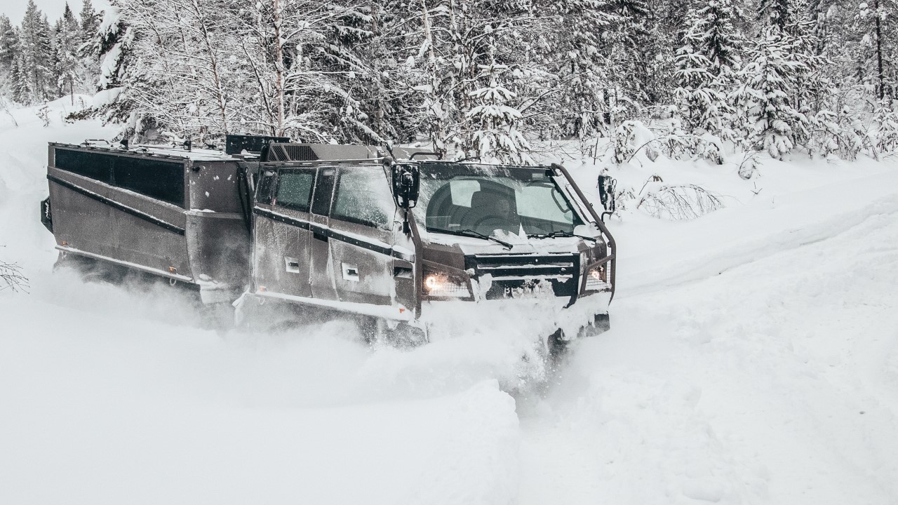 Whether operating in swamps or the frozen arctic, BAE Systems’ Beowulf is based on proven, existing solutions and capable of moving personnel and cargo under the most remote and harshest conditions.