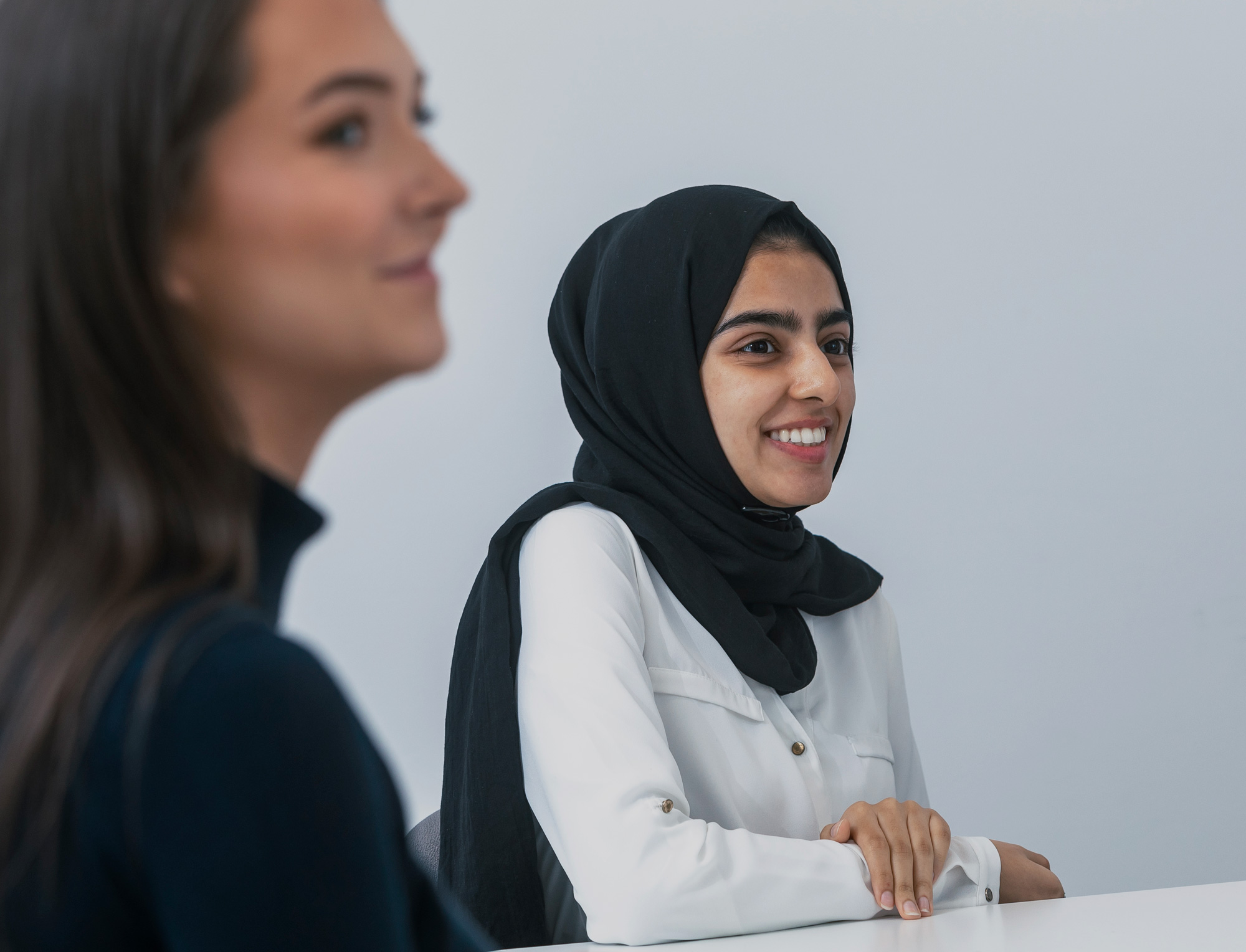 BAE Systems employees in office