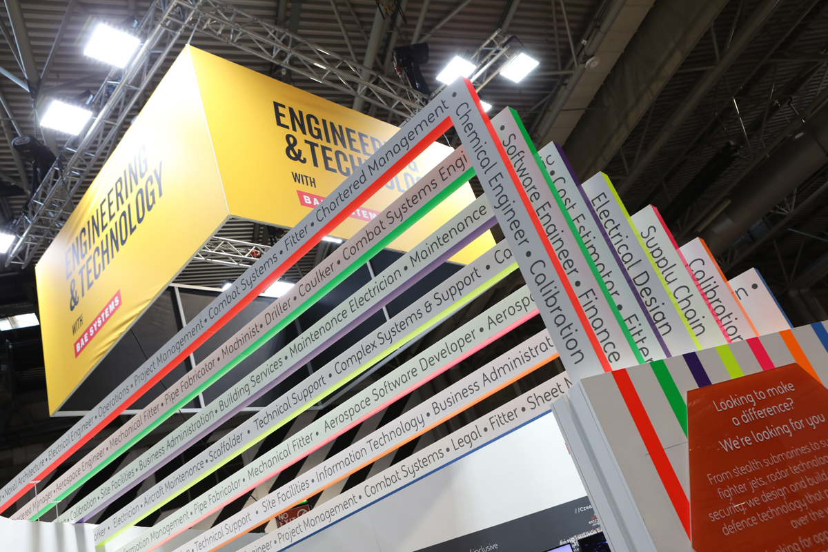 Image of stand at World Skills LIVE 2018