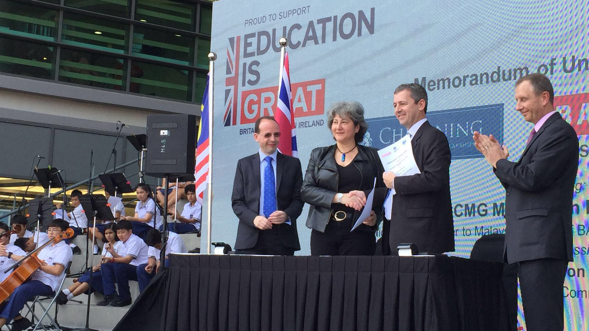 Supporting post-graduate students from Malaysia and Oman