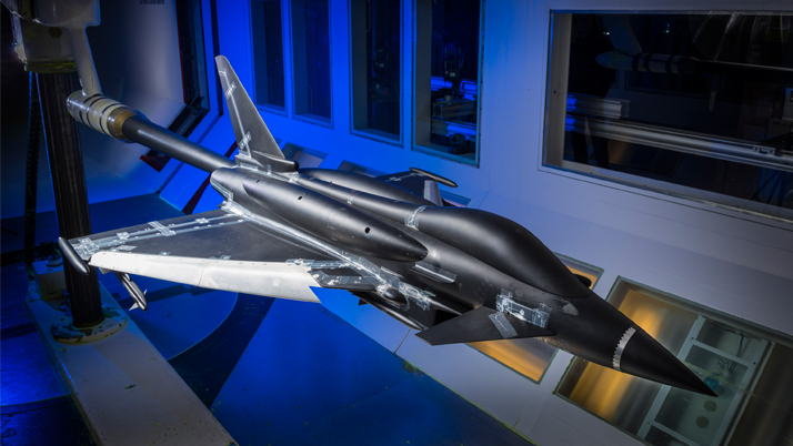 3D printed wind tunnel model