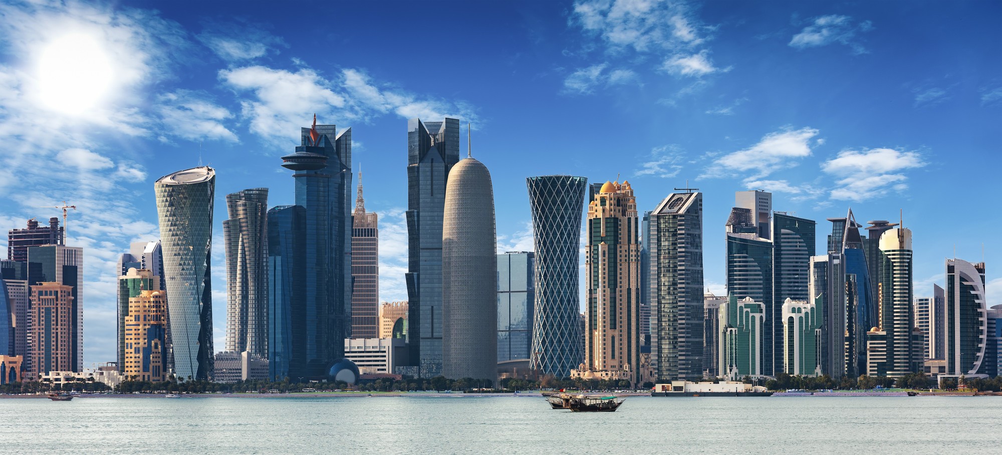 Qatar Doha skyline