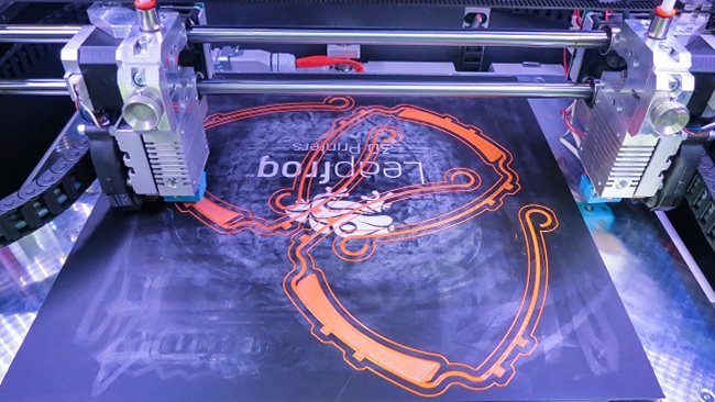 In Fort Wayne, the team is using cutting edge technology to produce dozens of face shield frames.