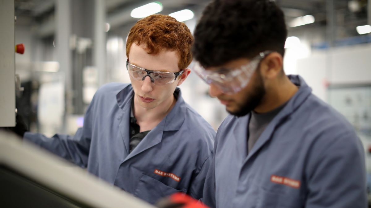 Apprentices in Samlesbury ASK