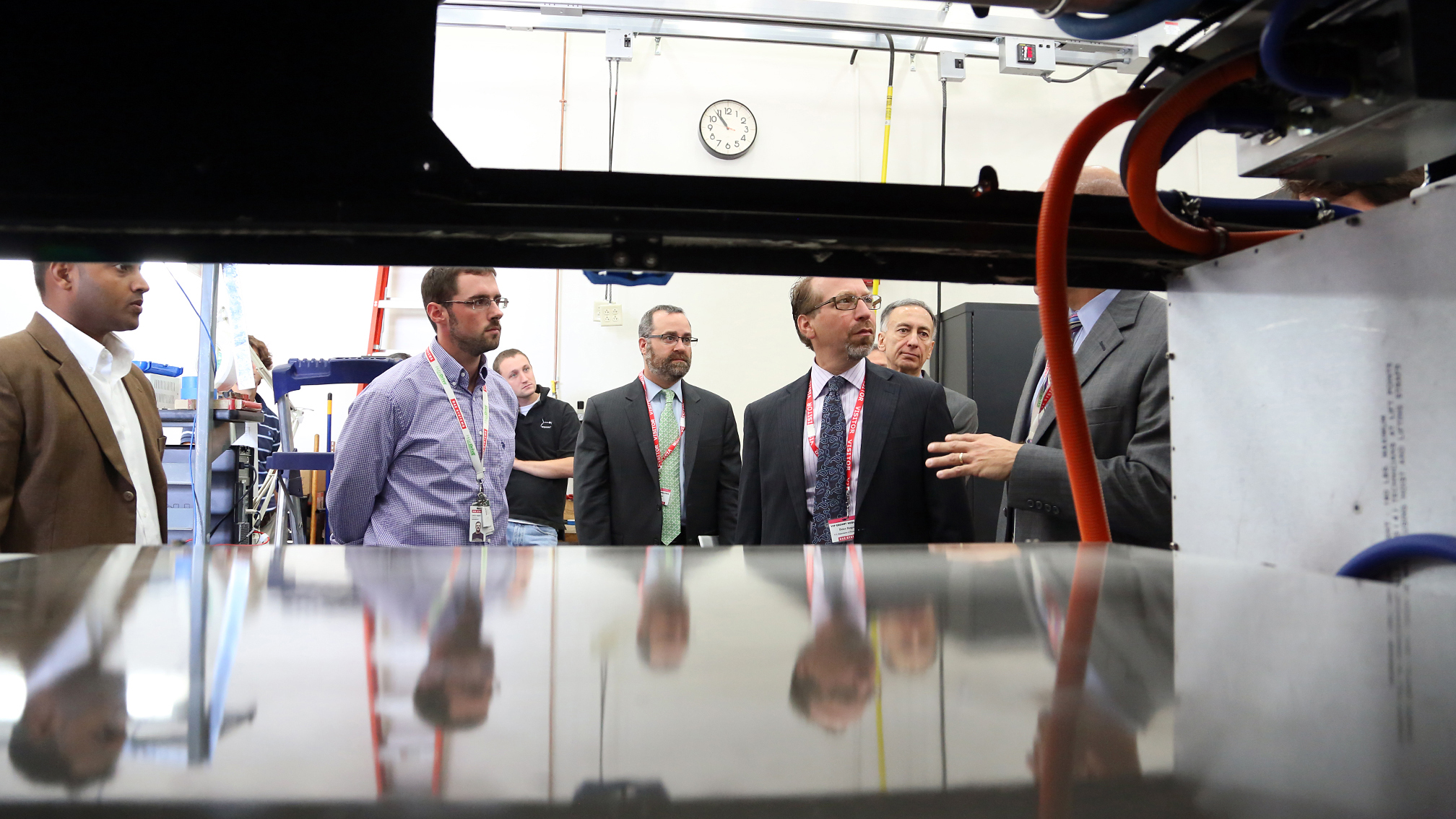 FTA Administrator Peter Rogoff toured the BAE Systems Power & Propulsion Solutions facility on Thursday, Sept 5