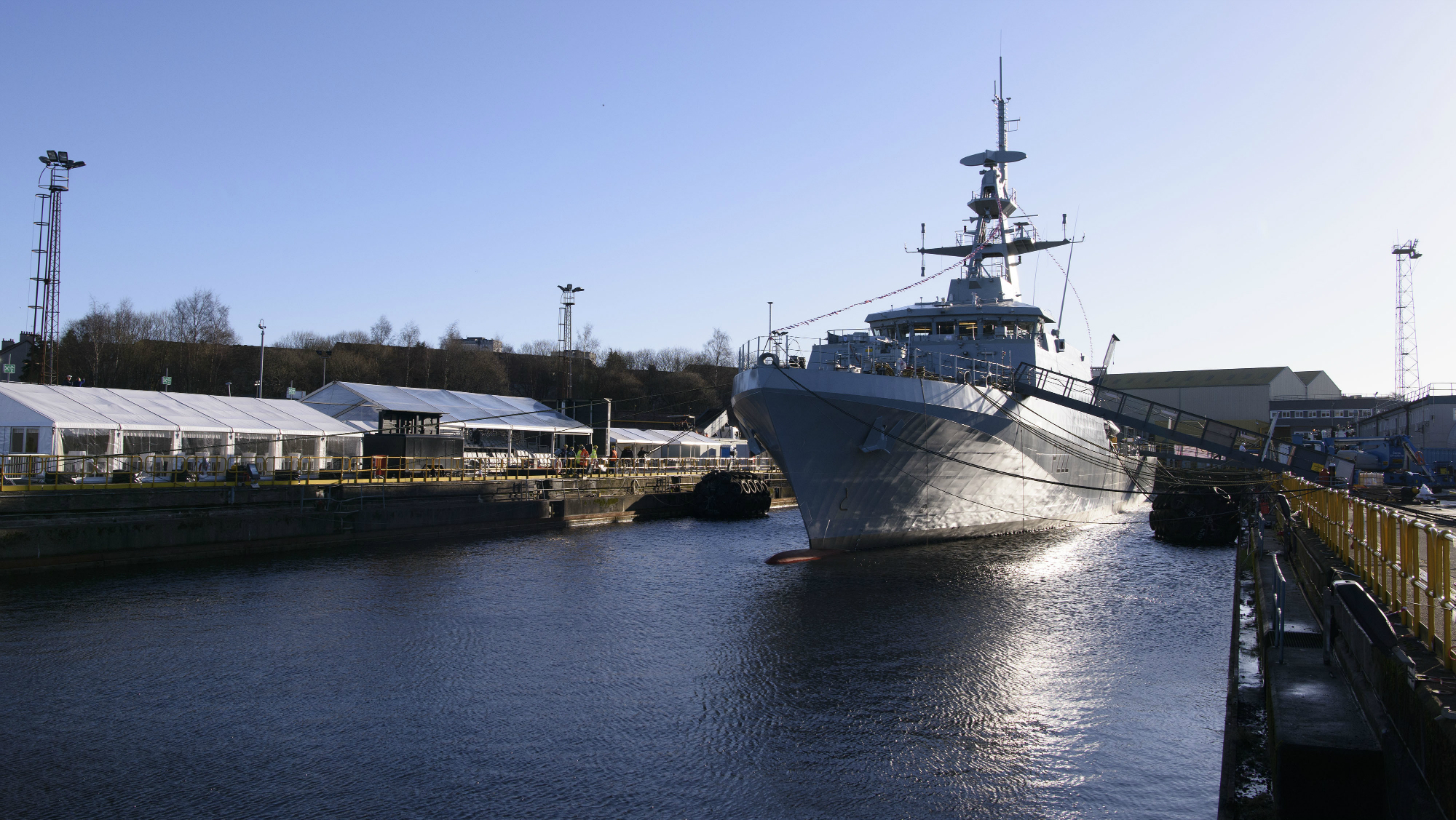 First River Class Offshore Patrol Vessel named in Glasgow
