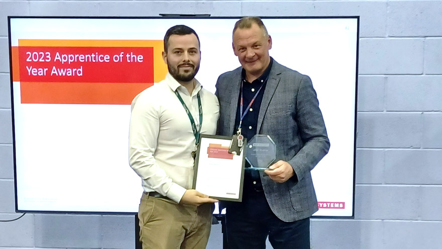 Josh - Apprentice of the year 2023