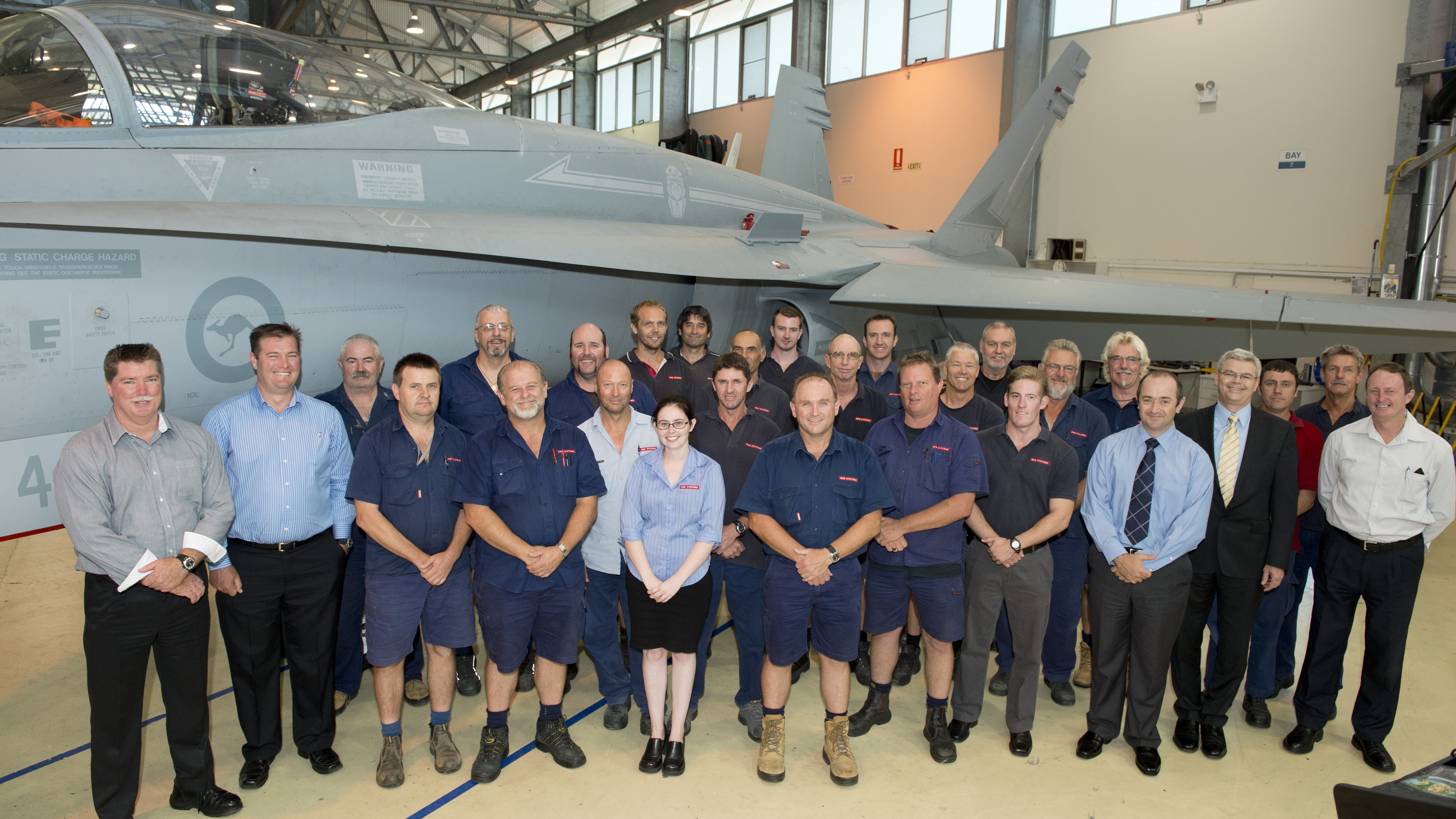 Hornet deeper maintenance team