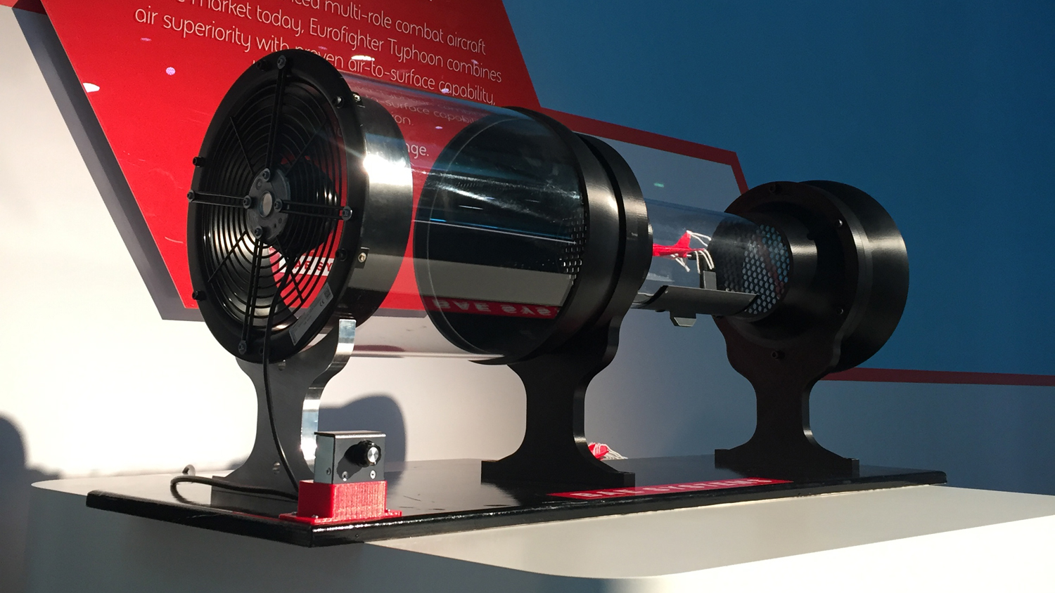 Image of wind tunnel model
