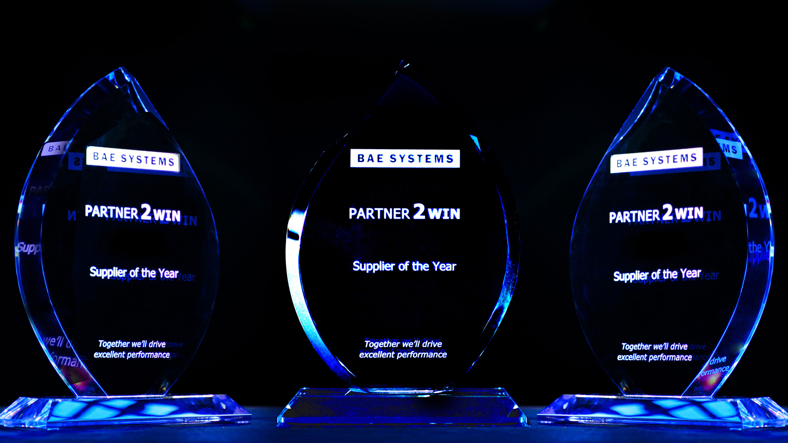 3 BAE Systems Partner2Win awards
