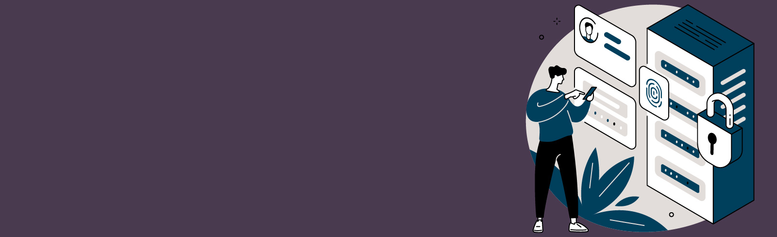 Utilising personal data banner