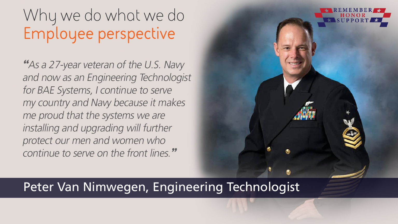 Remember. Honor. Support. 2020