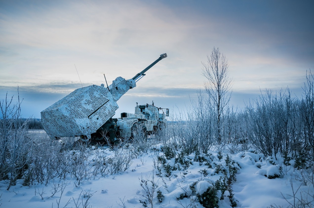 The ARCHER mobile howitzer artillery system springs into action as a proven defence maker in arctic combat.