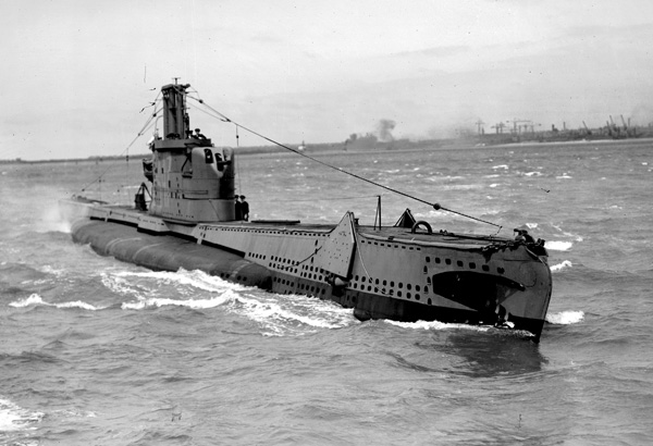 HMS Astute (A Class), built in Barrow 1944/1945 Submarine. Credit: The Dock Museum