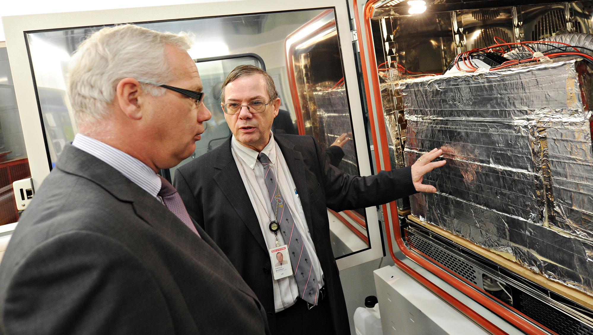 BAE Systems visit to Loughborough Aerospace Lab