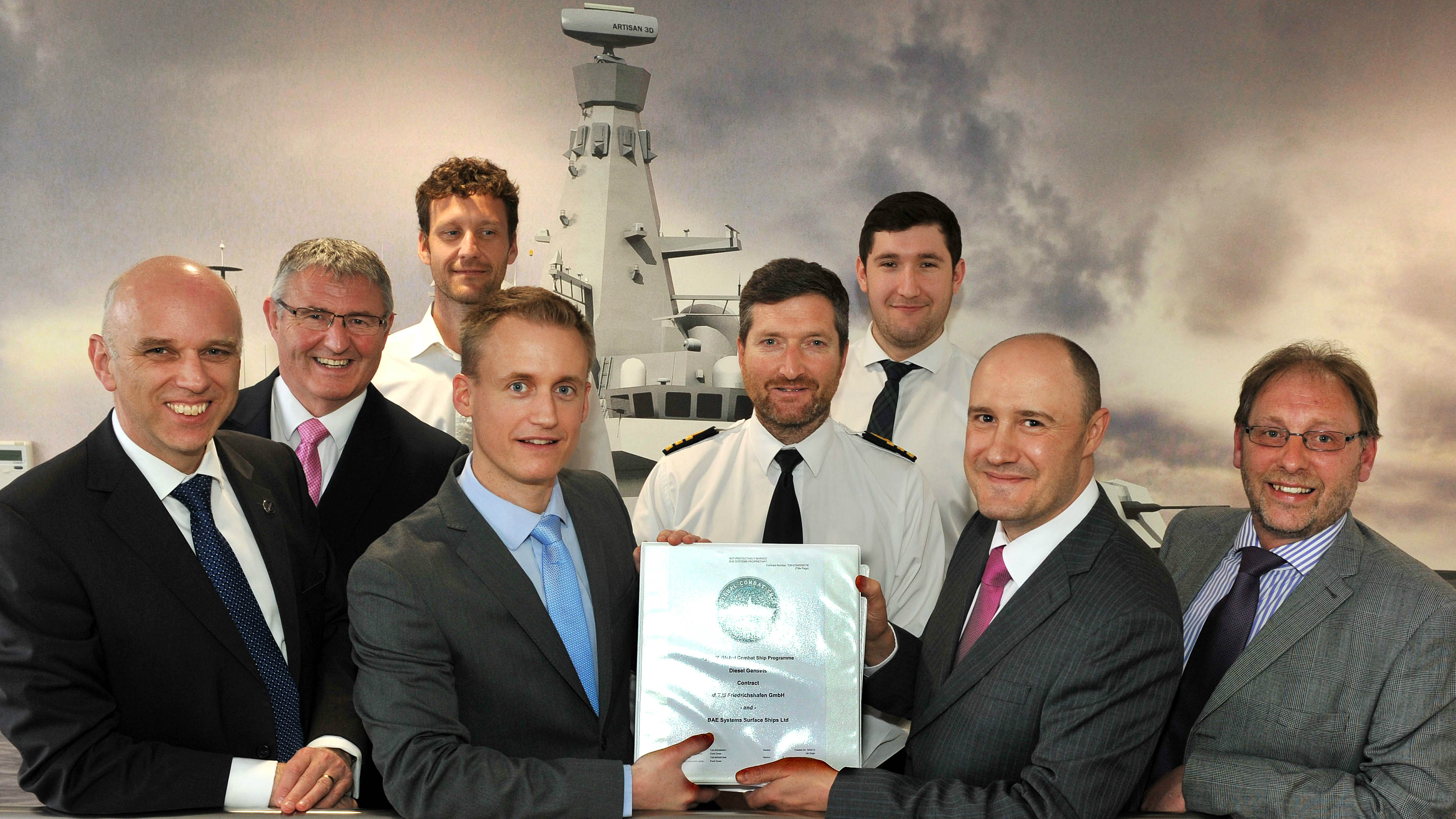 Manufacturing Contract Awarded For Type 26 Diesel Generators