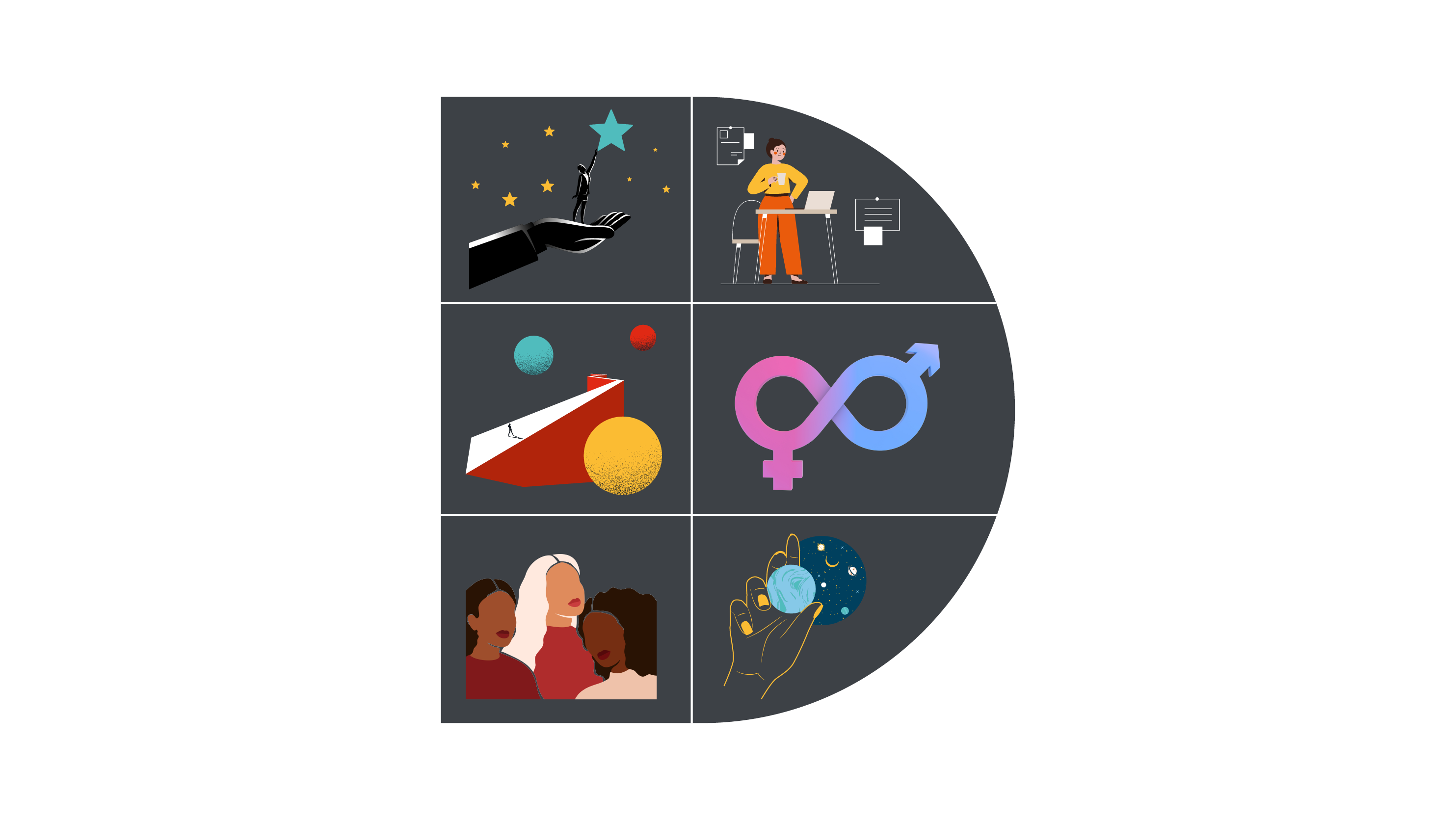 One tech, one world image tile