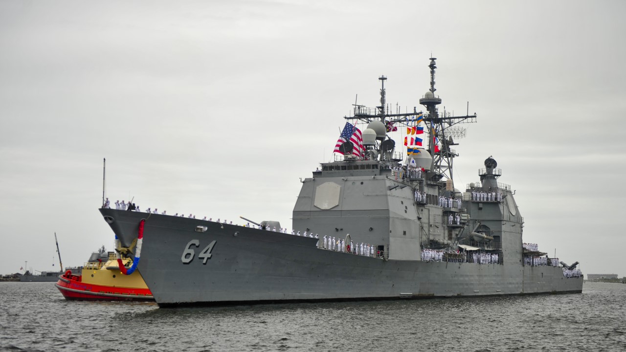 BAE Systems will perform repair, maintenance, and modernization work aboard the 567-foot-long USS Gettysburg (CG 64) under a new U.S. Navy contract.
