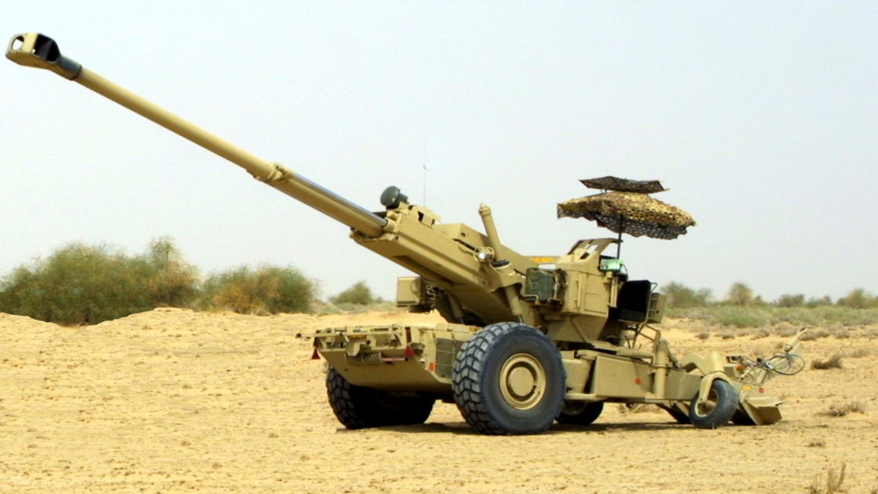 155mm towed Howitzer for India