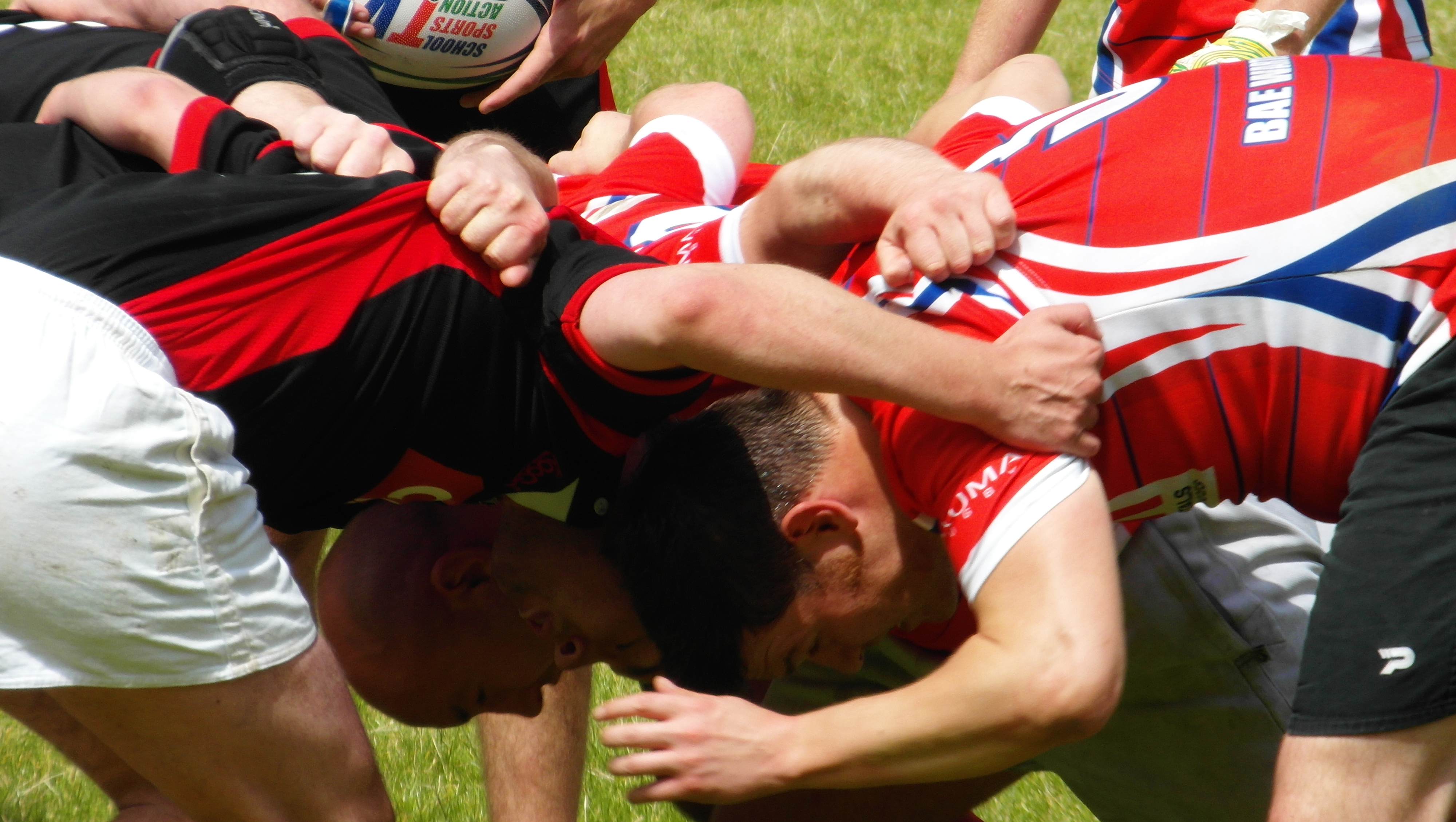 Our rugby team in action at the UK Corporate Games