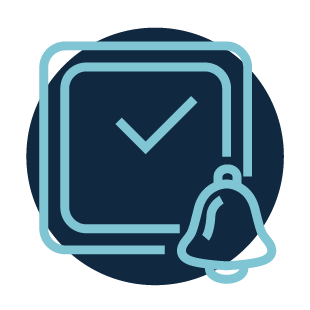 Rising up the agenda icon