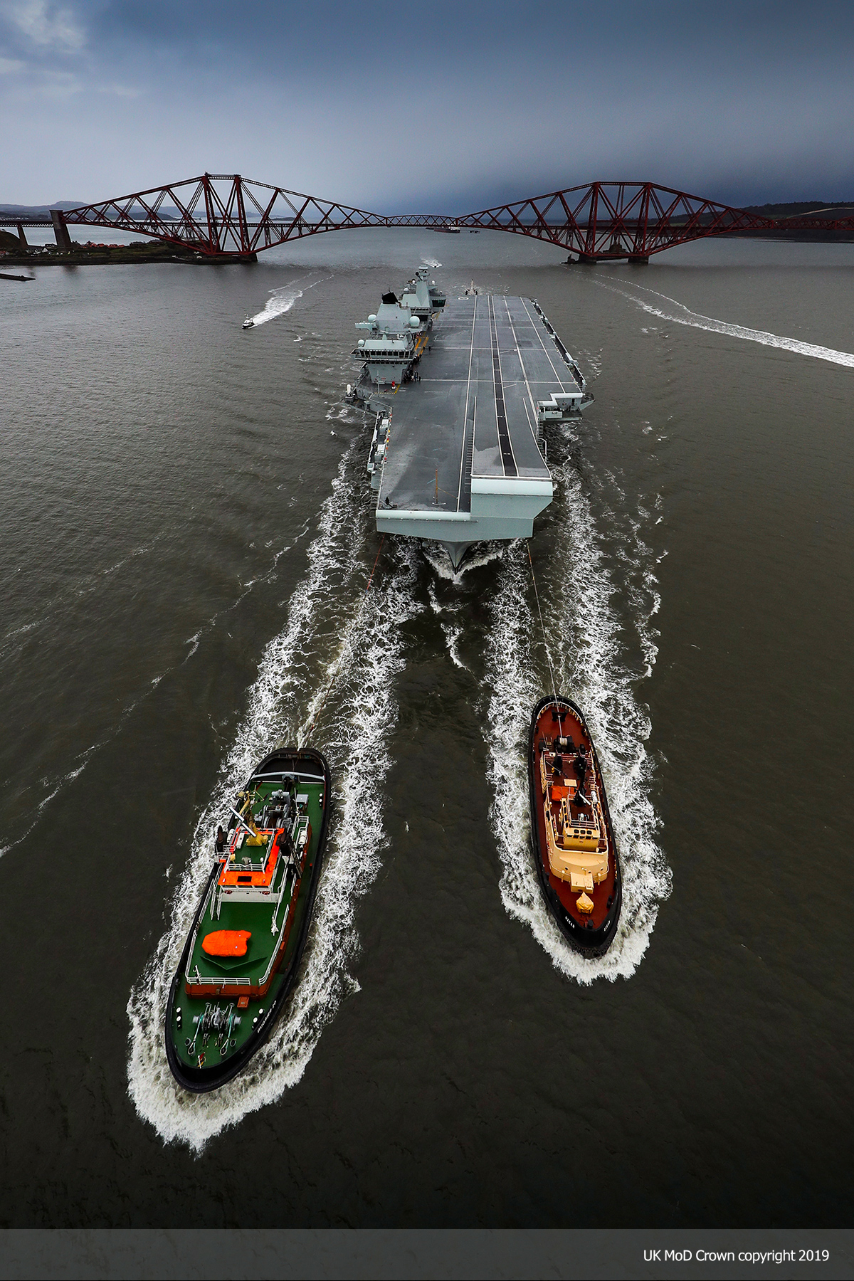 Image of HMS Queen Elizabeth April 2019