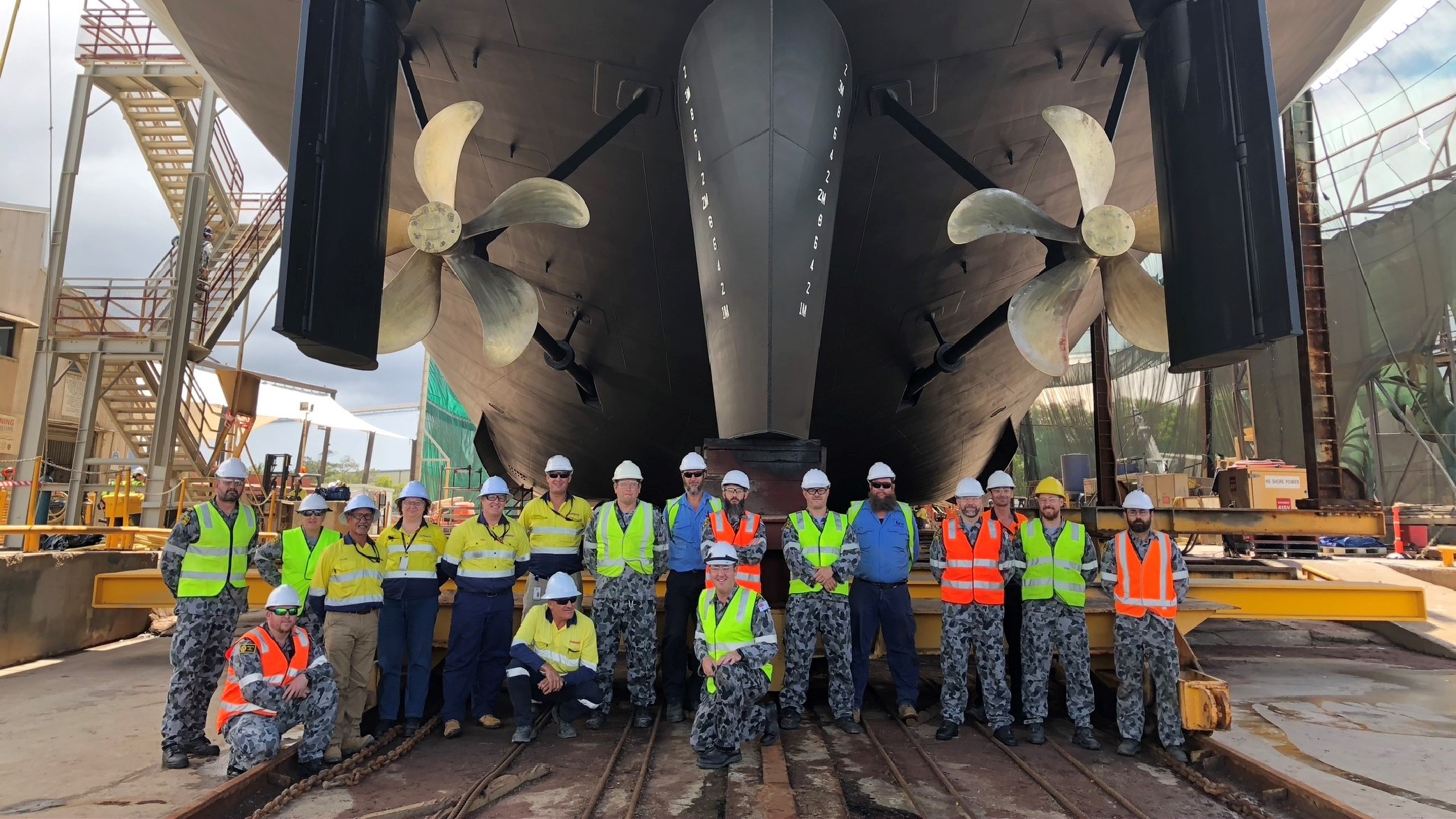 Melville in the Dock at TRS