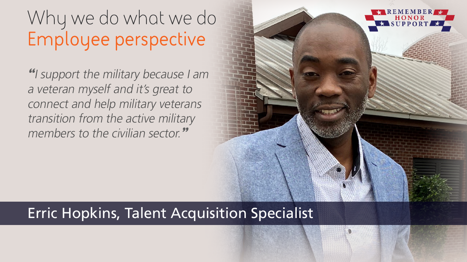 Remember. Honor. Support. 2020