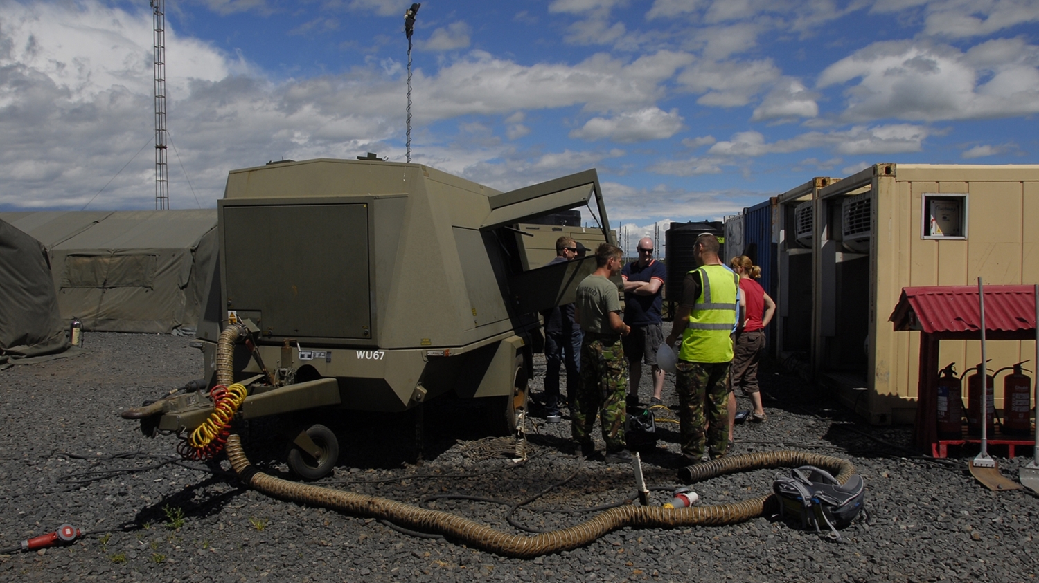 BAE Systems' technologies can automatically control generators and save 30% fuel costs at army operating bases.