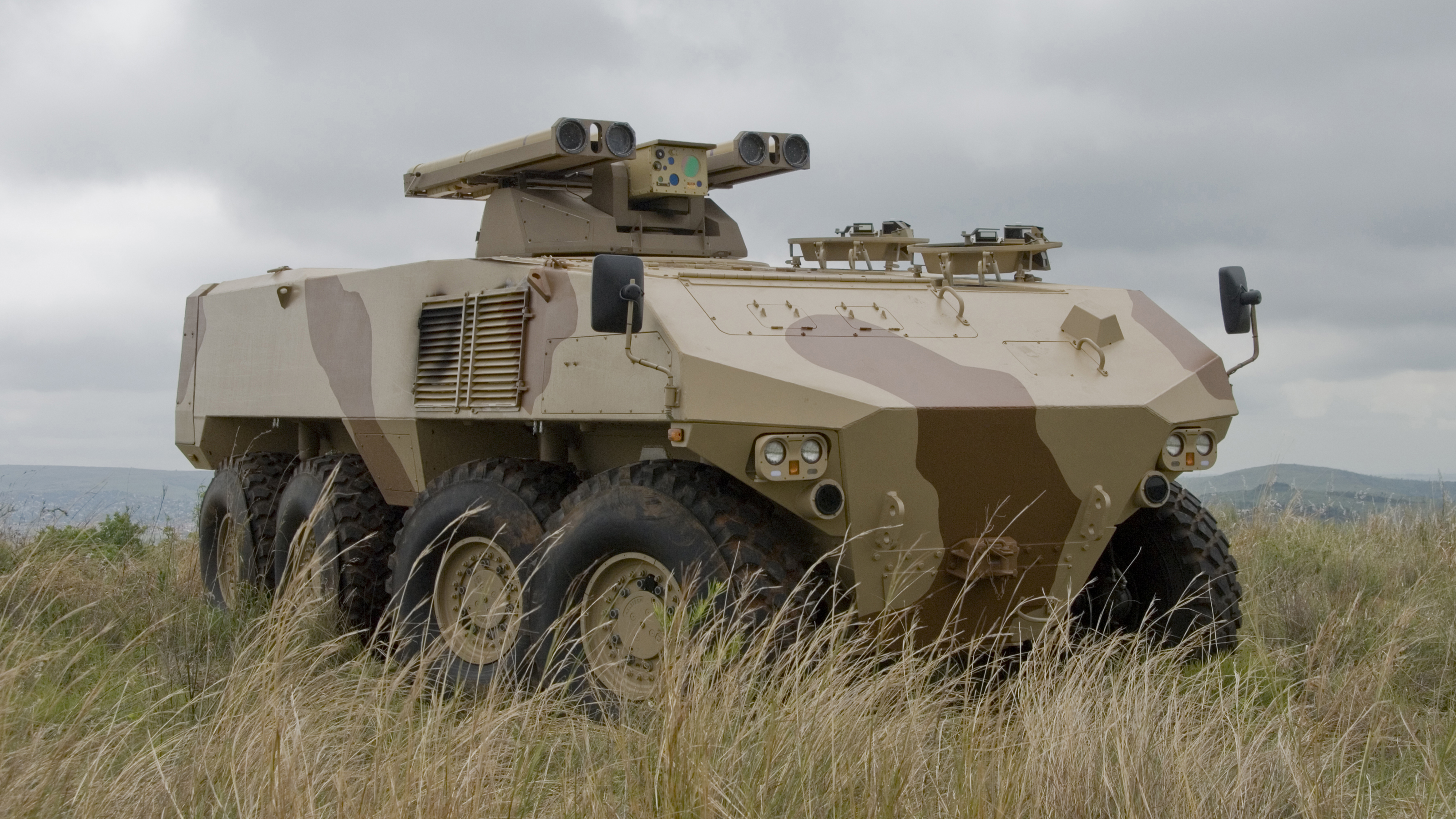 RG41 wheeled armored combat vehicle
