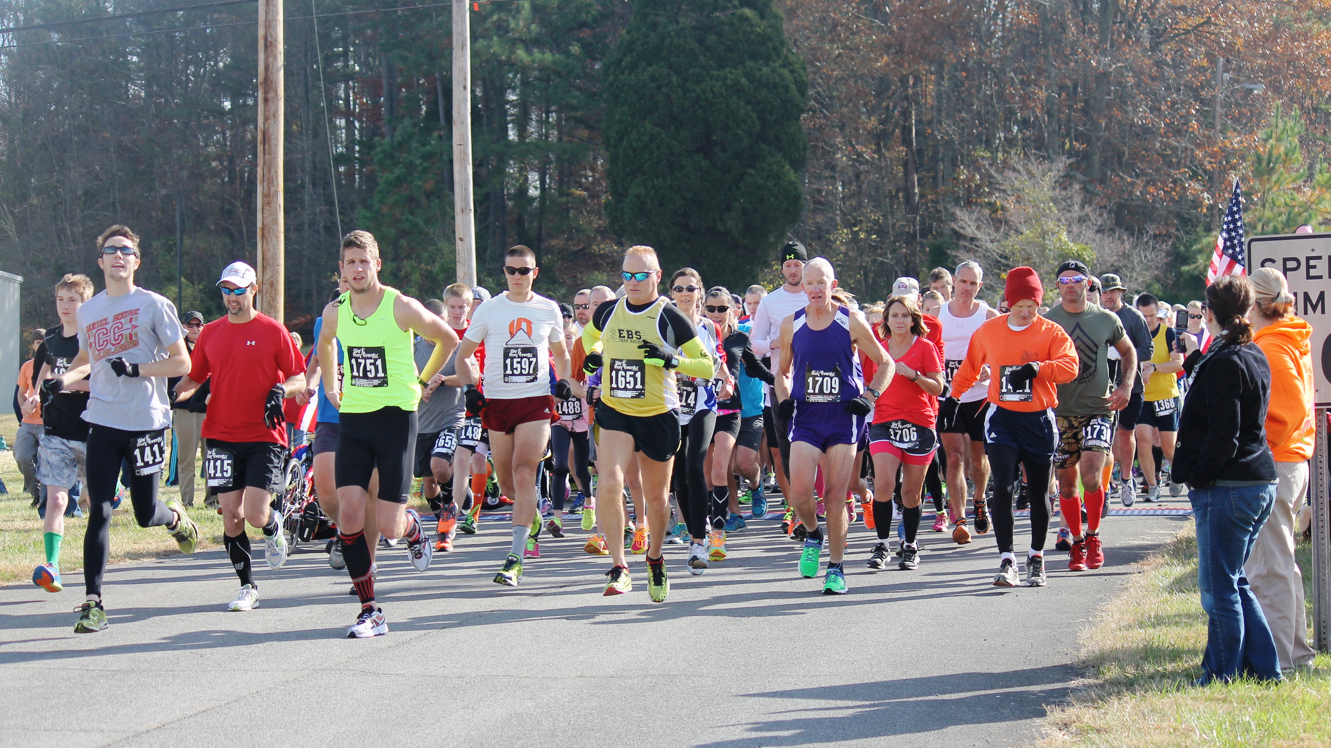 Participants compete in the 8th Annual Veterans Day Classic, held at the Holston Army Ammunition Plant in Tennessee.