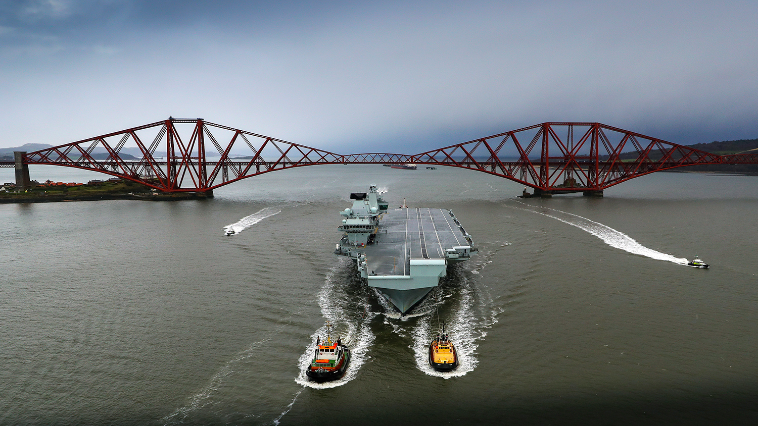 Image of HMS Queen Elizabeth April 2019